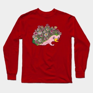 Floral hedgehog Long Sleeve T-Shirt